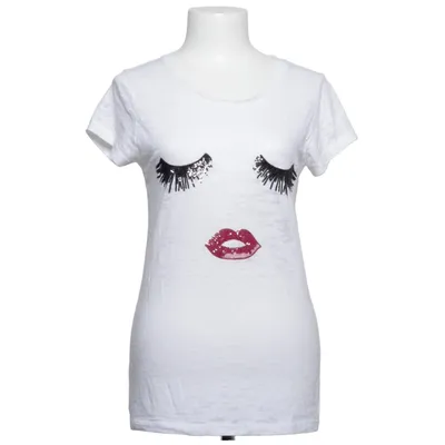 T-shirt (Hvid, Sort, Rød) fra Blue Blue Bomuld, Polyester