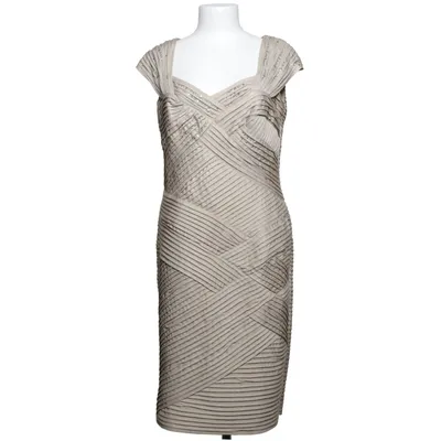 Robe de cocktail (Beige) de Tadashi Shoji Élasthane, Polyester