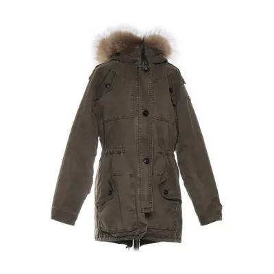 Parka (GSTAAD K519) van Blonde No.8 Katoen, Elastaan, Bont, Leer, Polyester
