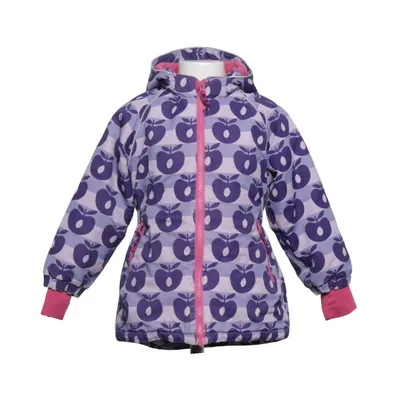 Vinterjacka (Lila, Rosa, Flerfärgad) från Småfolk Polyester