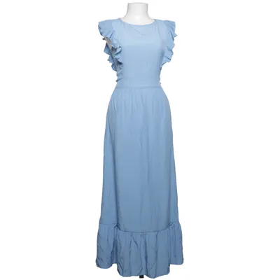 Maxi dress (Blue) from Zanzea Collection Polyester, Viscose