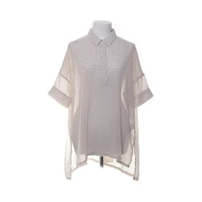 Topp (Beige, Vit) från Rosemunde Polyester