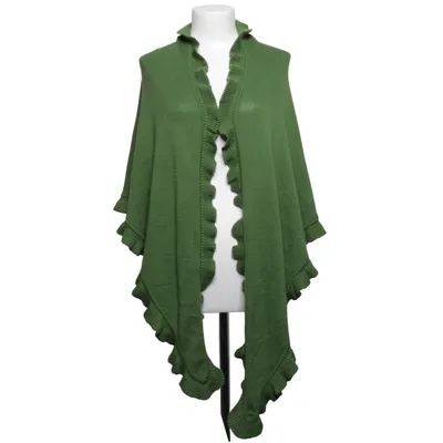 Poncho (Vert) de Wild & Wald Acrylique, Laine