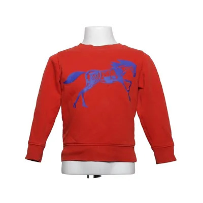 Collegetröja (Röd, Blå) från Get the Gallop Ekologisk bomull, Återvunnen polyester
