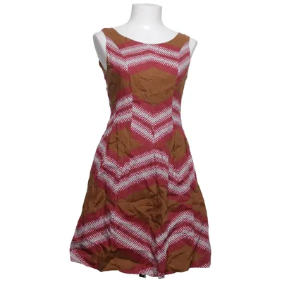 Dress (Brown, Pink, White) from Hallhuber Cotton, Linen
