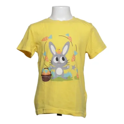 T-shirt (Gul) fra Softer Days Bomuld, Polyester
