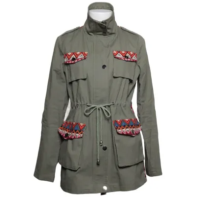 Safari jack (Groen, Meerkleurig) van Blaze Katoen, Polyester