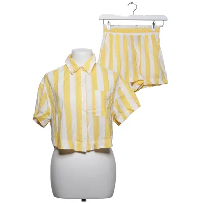 Set (Gul, Vit) från H&M Premium Quality Bomull, Linne, Viskos