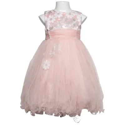 Robe de fille de fleur (Rose) de Newe Baby Coton, Polyester