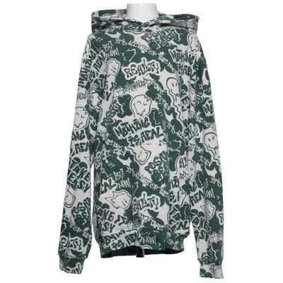 Hoodie (Green, White) from H&M Cotton, Polyester