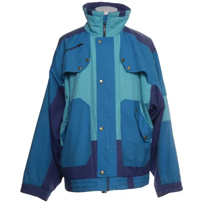 Skijakke (Blå, Flerfarvet) fra Elka Polyester