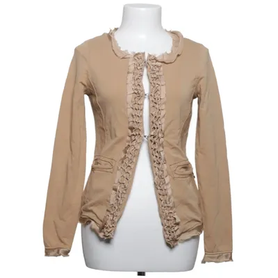 Cardigan (Beige) from Rich & Royal Cotton, Elastane, Polyester