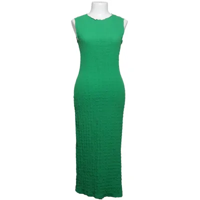 Maxikjole (Grøn) fra Zara Elastan, Polyester