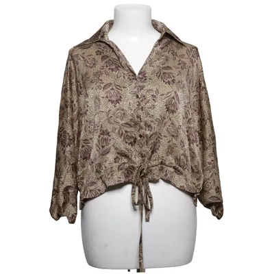 Blouse (Beige, Marron) de adL Polyester