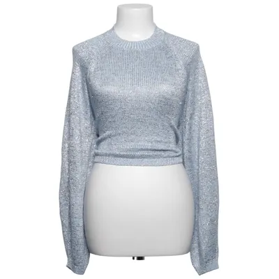 Sweater (Blå) fra Mango Akryl, Bomuld, Polyamid, Viscose