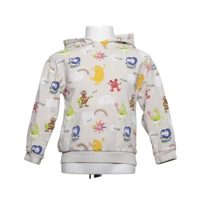 Huvtröja (Beige, Flerfärgad) från Babblarna x KappAhl Bomull, Elastan