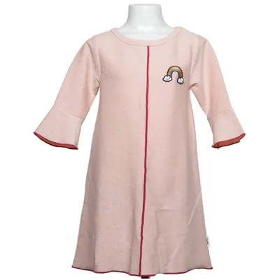 Robe (Rose) de Oii Fibre métallique, Polyester, Viscose