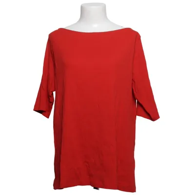Top (Rood) van H&M+ Katoen, Elastaan