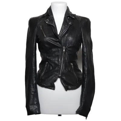 Biker jacket (M0052) from Muubaa Cotton, Leather, Polyester