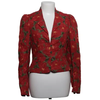 Blazer (Rouge, Vert, Multicolore) de Resi Hammerer Coton, Lin, Viscose