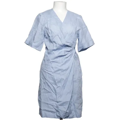 Wrap dress (Blue) from & Other Stories Linen