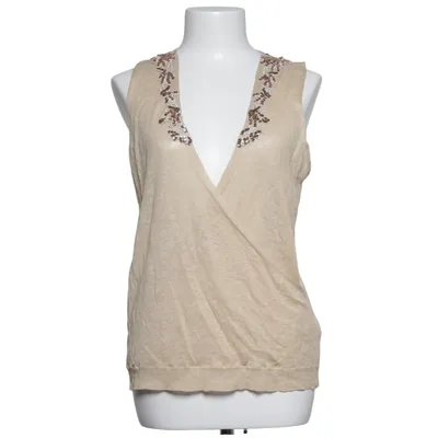 Top (Beige) fra Massimo Dutti Woman Linned