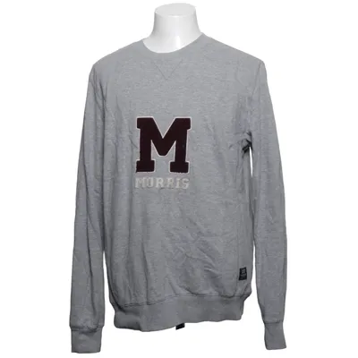 Sweatshirt (Grijs) van Morris Katoen, Polyester