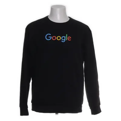 Collegetröja (Svart, Flerfärgad) från Google Ekologisk bomull, Polyester