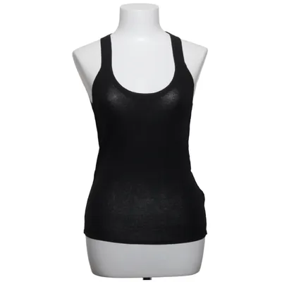Tanktop (Zwart) van Zara Polyester, Viscose