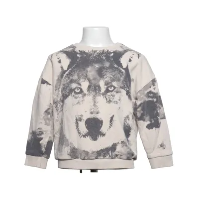 Sweatshirt (Beige, Sort) fra Mango Kids