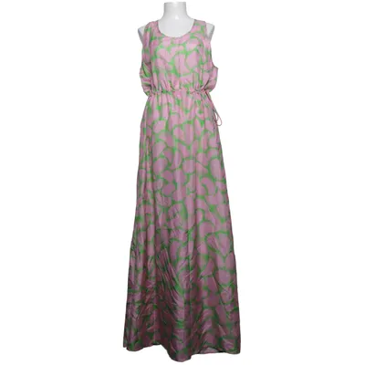 Maxi jurk (Roze, Groen) van Essentiel Antwerp Zijde