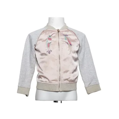Bomberjack (Roze, Grijs, Meerkleurig) van Katie Scott x H&M Katoen, Polyester