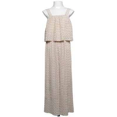 Buksedragt (Beige, Sort) fra Zara Polyester