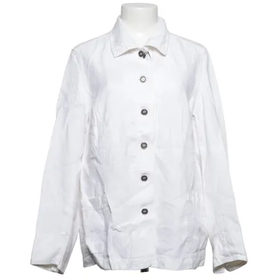 Overshirt (White) from XLNT Woman Linen