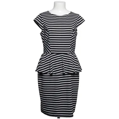 Kjole (Sort, Hvid) fra Mossimo Elastan, Polyester, Viscose