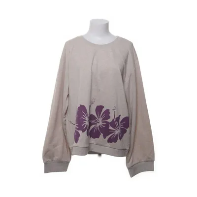 Collegetröja (Beige, Lila) från Natura Bomull, Polyester