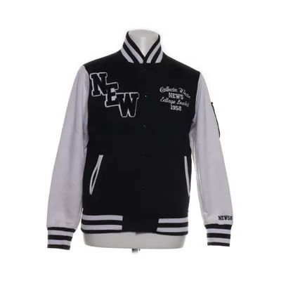 Veste universitaire (Noir, Blanc) de Sports Coton, Polyester