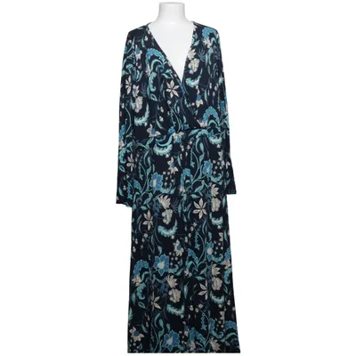 Jurk (Blauw, Meerkleurig) van Ulla Popken Elastaan, Viscose