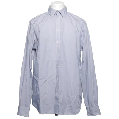 Chemise (Bleu, Blanc) de The Shirt Factory Coton