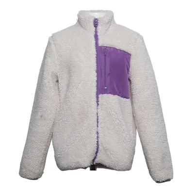 Fleece jacket (White, Purple) from Pepperts Cotton, Polyester
