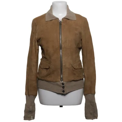 Leren jack (Bruin) van Golden Goose Deluxe Brand Leer