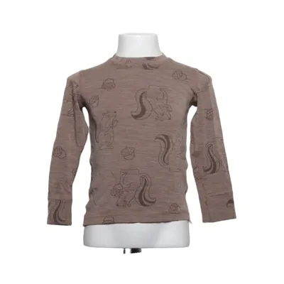 Långärmad t-shirt (Brun) från Fix by Lindex Merinoull