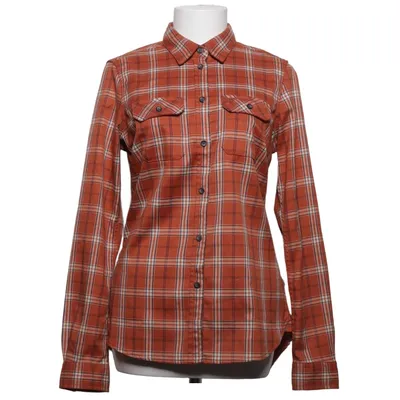 Flannel skjorte (Orange, Hvid, Sort) fra Fjällräven Elastan, Polyester