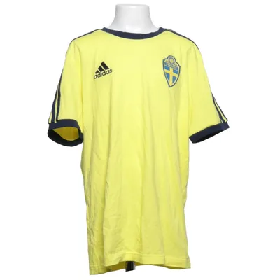 Fodboldtrøje (Gul, Blå) fra Adidas Bomuld