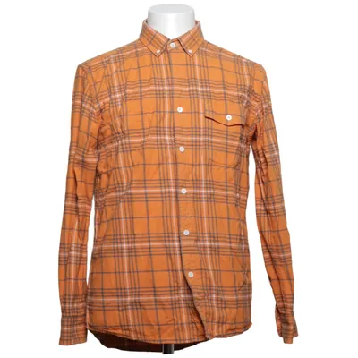 Flannel shirt (Orange, Gray, White) from Saturdays Cotton