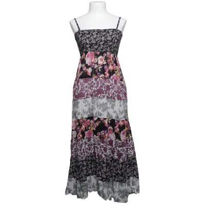 Maxi jurk (Zwart, Wit, Roze, Lila, Meerkleurig) van Indiska Katoen, Viscose