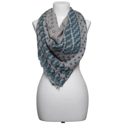 Shawl (Gray, Blue) from Manuka
