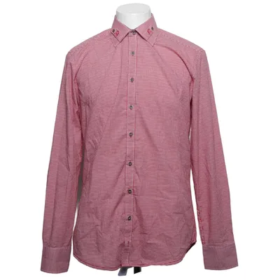 Chemise (Rouge, Blanc) de Os Trachten Coton