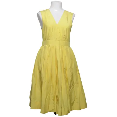 Robe (Jaune) de Adam Lippes Coton, Soie