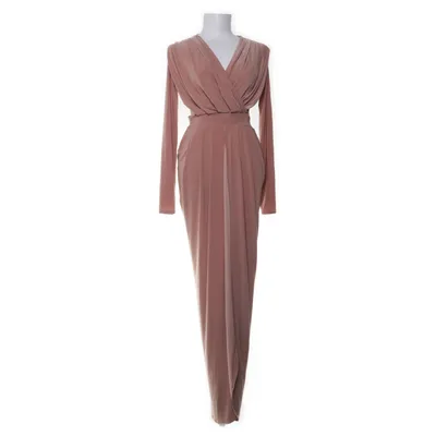Maxi dress (Pink) from Missi London Elastane, Polyester